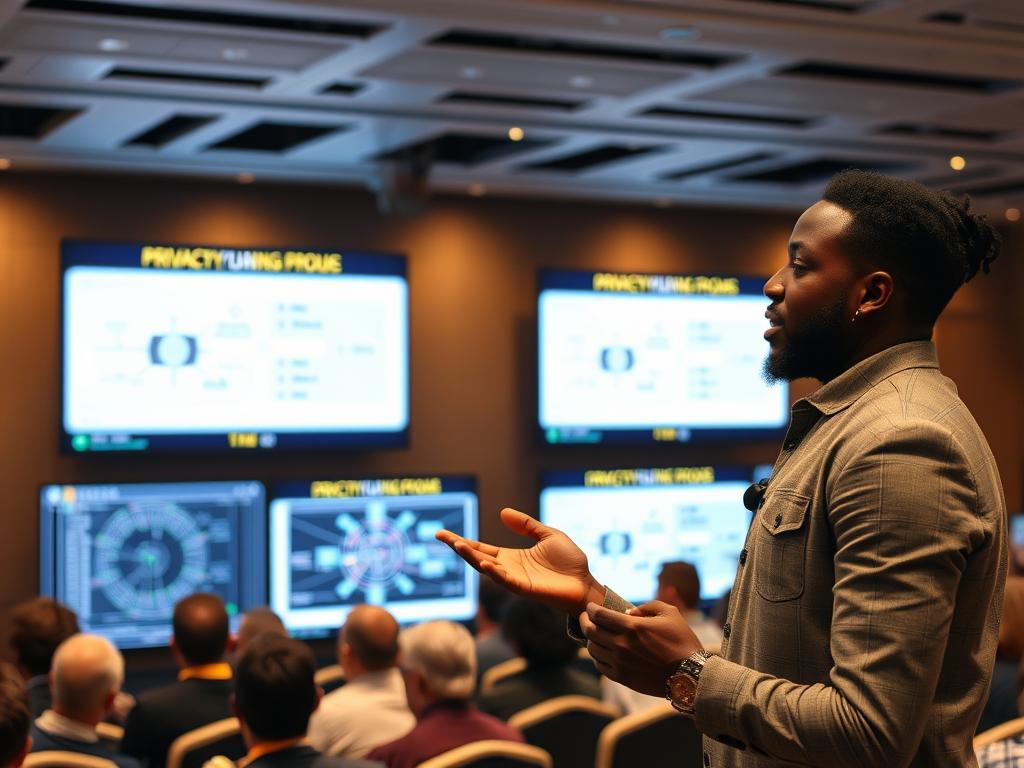 Ayo Akinyele präsentiert Privatsphäre-Technologien für Blockchains 2025 Ayo Akinyele präsentiert Privatsphäre-Technologien für Blockchains 2025