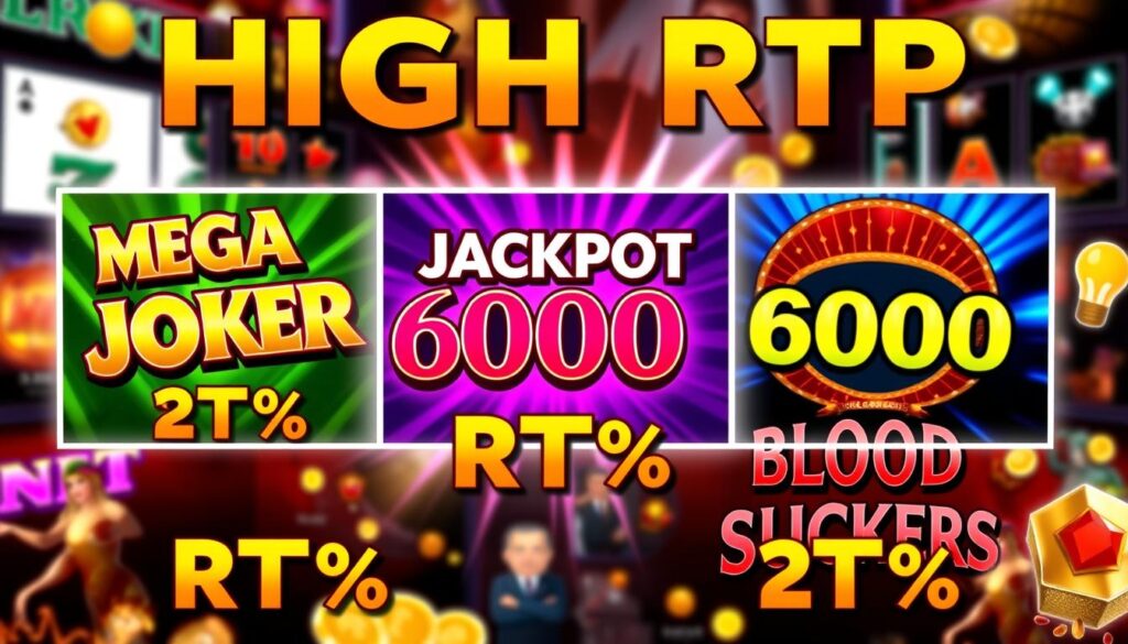 Die besten RTP Slots im Online Casino mit Mega Joker und Blood Suckers Die besten RTP Slots im Online Casino mit Mega Joker und Blood Suckers