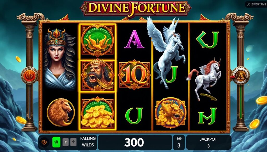 Divine Fortune Jackpot Slot mit griechischer Mythologie Divine Fortune Jackpot Slot mit griechischer Mythologie