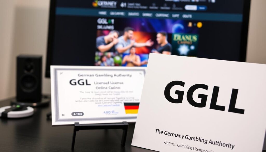 Gemeinsame Glücksspielbehörde der Länder (GGL) Logo und deutsche Lizenz für Online Casinos mit deutscher Lizenz Gemeinsame Glücksspielbehörde der Länder (GGL) Logo und deutsche Lizenz für Online Casinos mit deutscher Lizenz