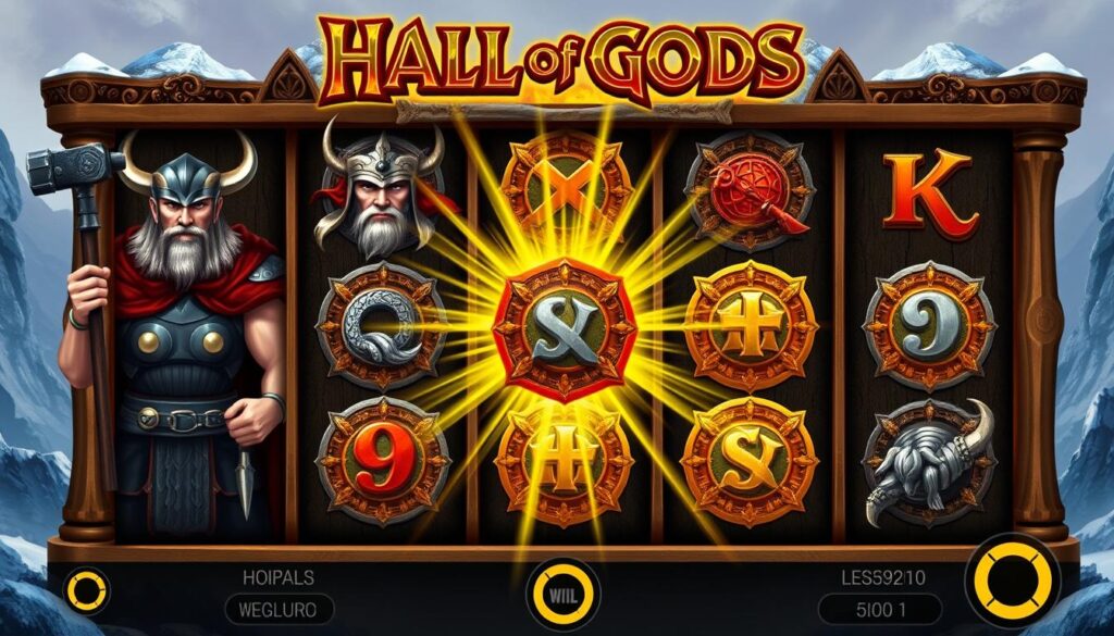 Hall of Gods Jackpot Slot mit nordischer Mythologie Hall of Gods Jackpot Slot mit nordischer Mythologie