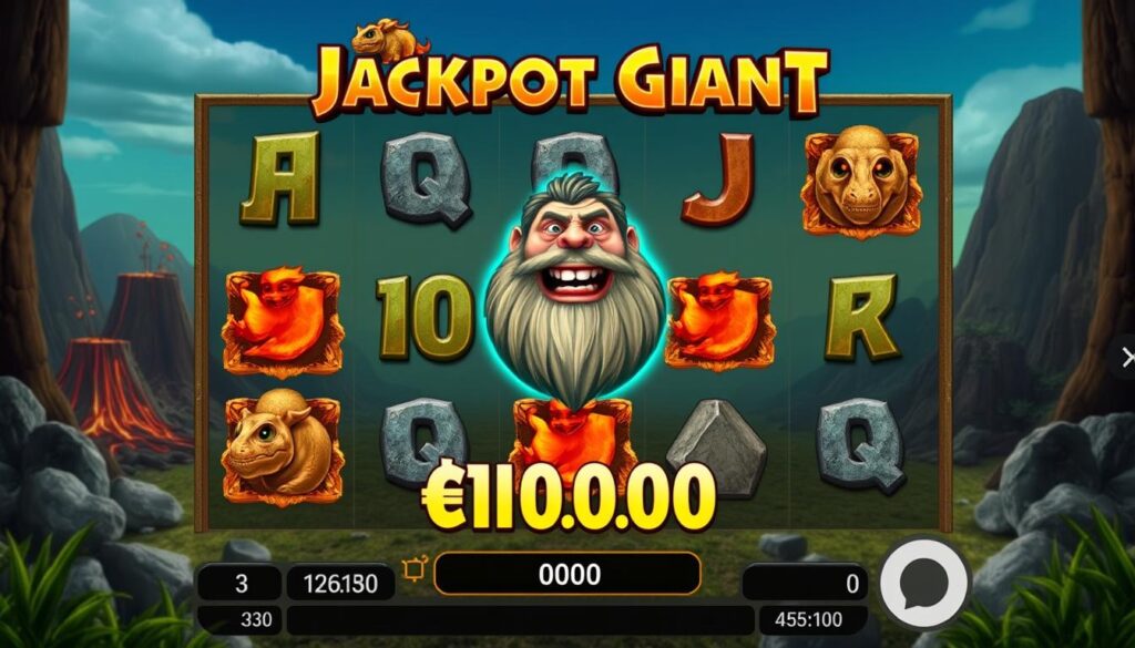 Jackpot Giant Slot mit prähistorischem Thema Jackpot Giant Slot mit prähistorischem Thema