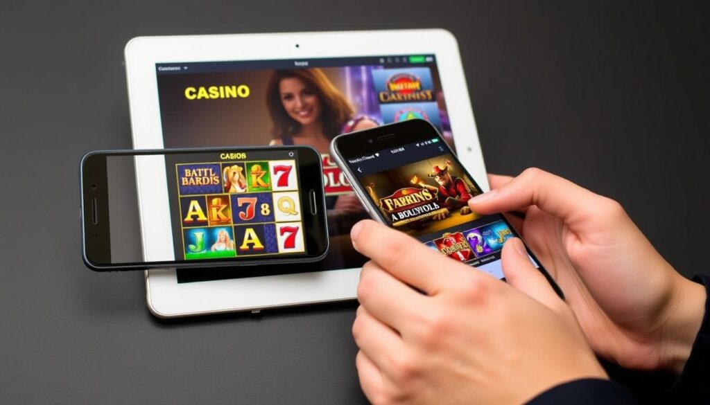 Mobile Casino Apps auf Smartphone und Tablet Mobile Casino Apps auf Smartphone und Tablet