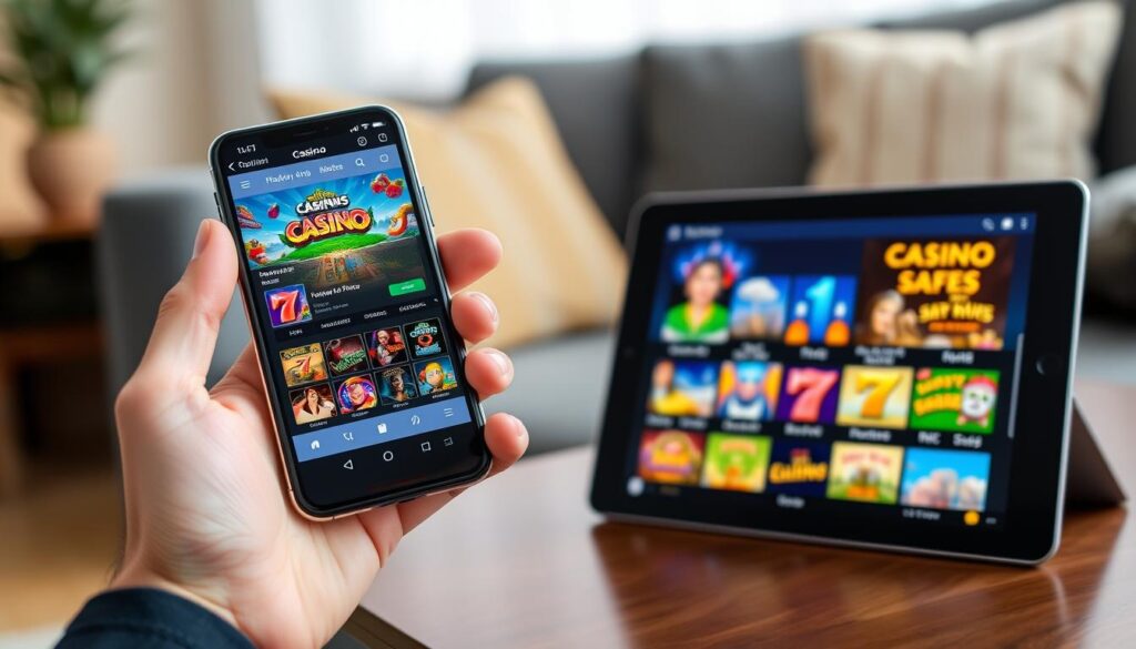 Mobile Casino Apps auf Smartphone und Tablet Mobile Casino Apps auf Smartphone und Tablet