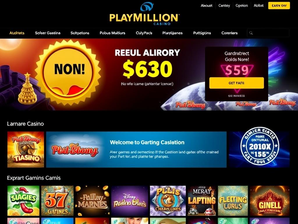 Playmillion Casino Webseite mit großer Spielauswahl und GGL-Lizenz für vertrauenswürdige Casinos mit deutscher Lizenz Playmillion Casino Webseite mit großer Spielauswahl und GGL-Lizenz für vertrauenswürdige Casinos mit deutscher Lizenz