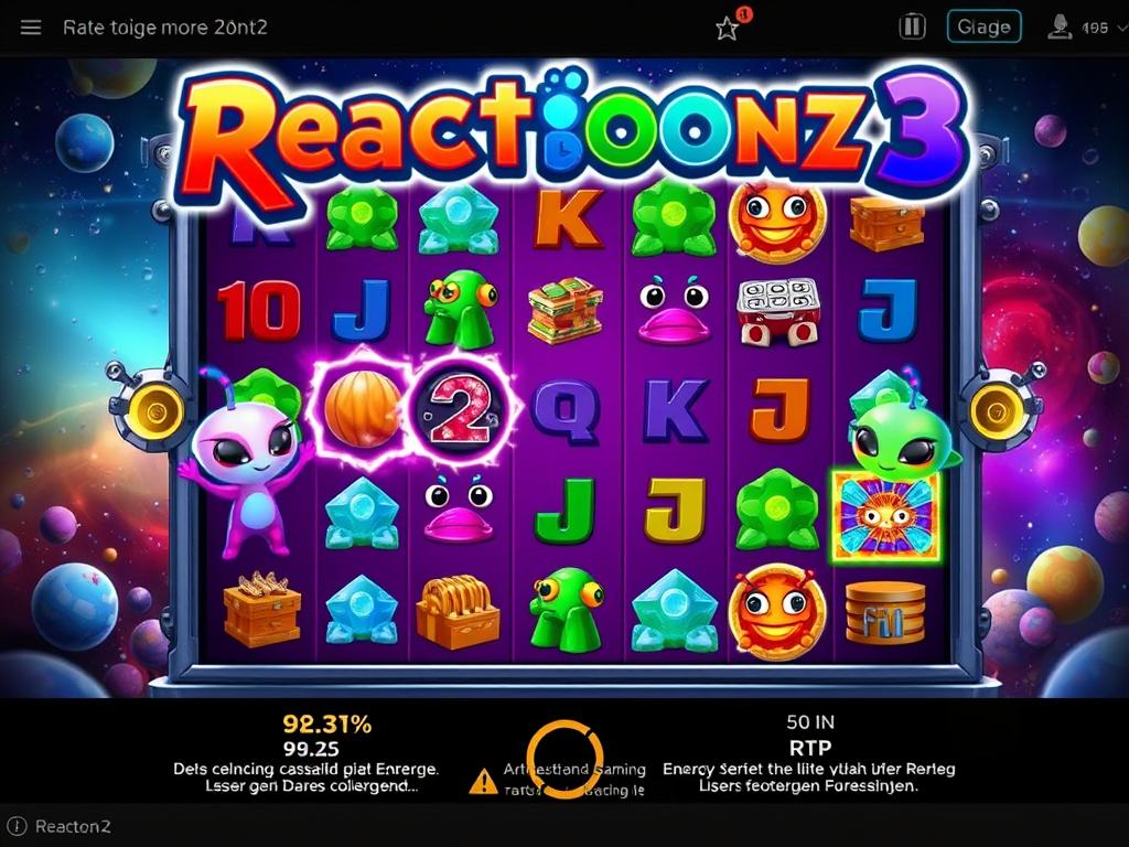 Reactoonz 3 Slot mit niedlichen Aliens und Cascading Grid Mechanik Reactoonz 3 Slot mit niedlichen Aliens und Cascading Grid Mechanik