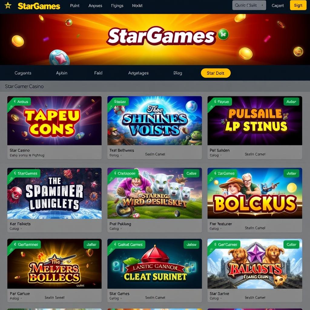 StarGames Casino Spieleauswahl - sicheres Online Casino mit deutscher Lizenz 2025 StarGames Casino Spieleauswahl - sicheres Online Casino mit deutscher Lizenz 2025