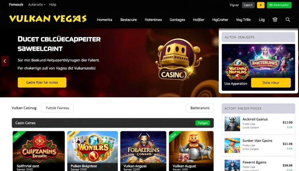 Vulkan Vegas Online Casino Deutschland 2025