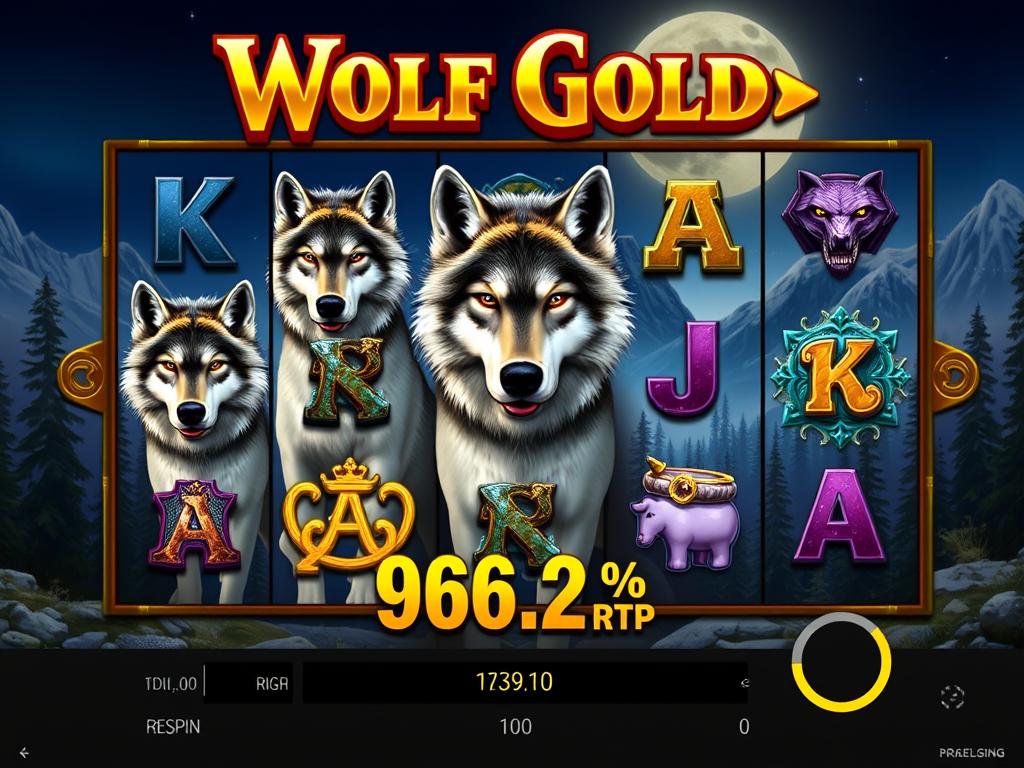 Wolf Gold Deluxe Slot mit Wildnis-Thema und Money Respin Feature Wolf Gold Deluxe Slot mit Wildnis-Thema und Money Respin Feature