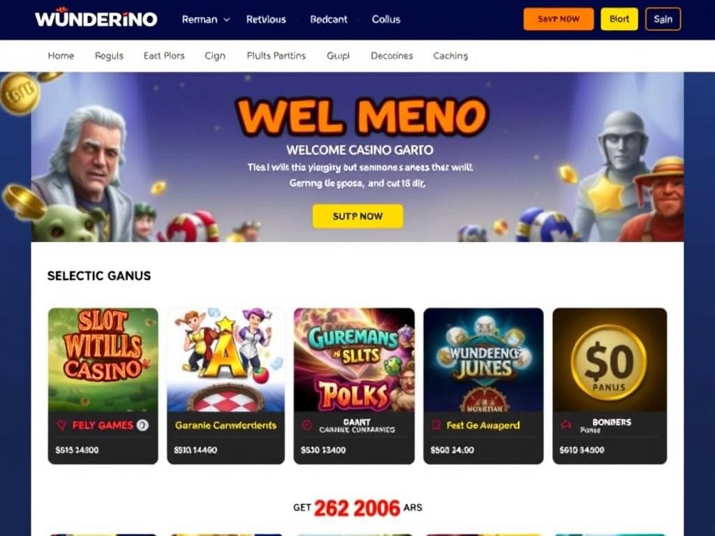 Wunderino Casino Webseite mit Spielauswahl und GGL-Lizenz für vertrauenswürdige Casinos mit deutscher Lizenz Wunderino Casino Webseite mit Spielauswahl und GGL-Lizenz für vertrauenswürdige Casinos mit deutscher Lizenz