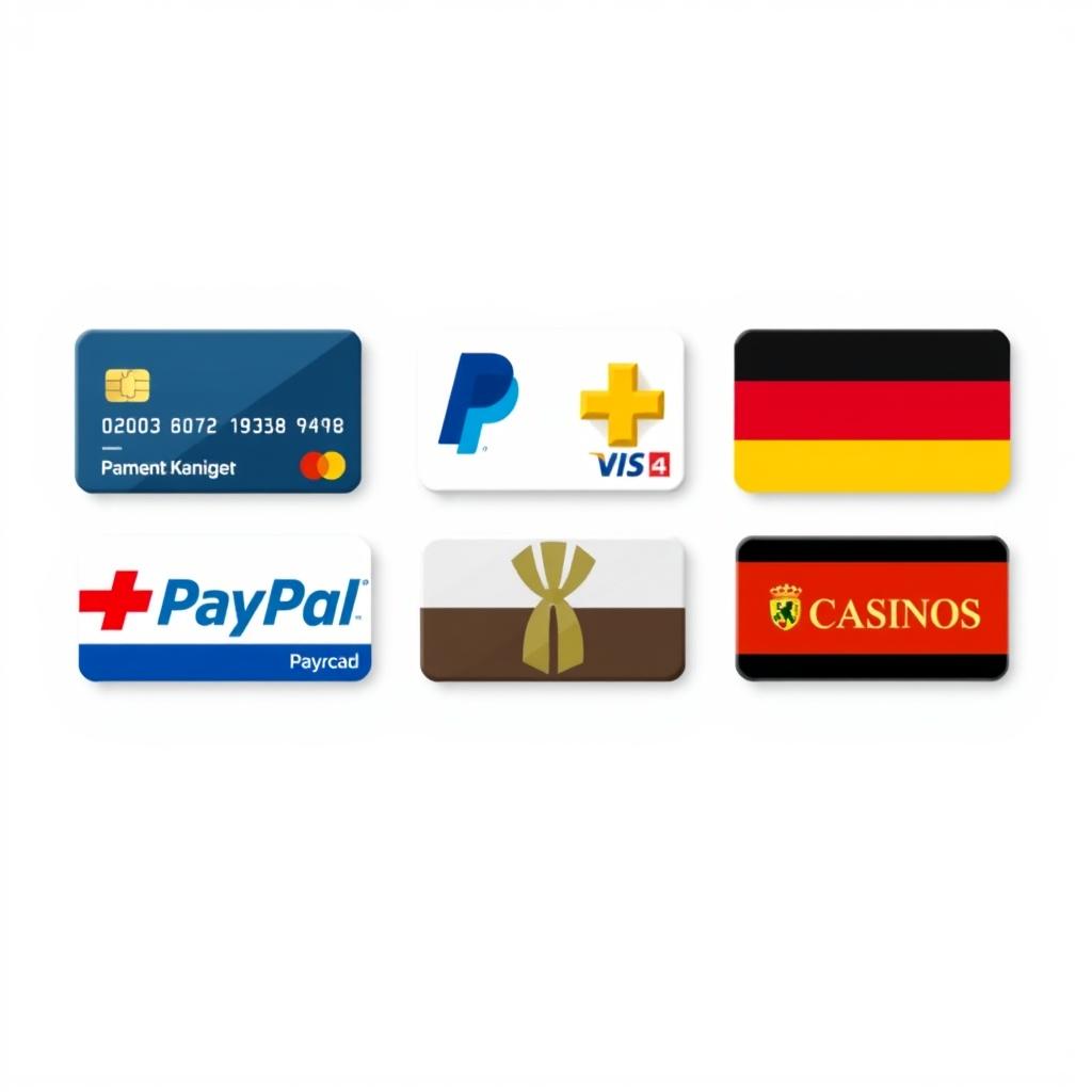 Zahlungsmethoden-Symbol für die bestbewerteten Casinos in Deutschland Zahlungsmethoden-Symbol für die bestbewerteten Casinos in Deutschland