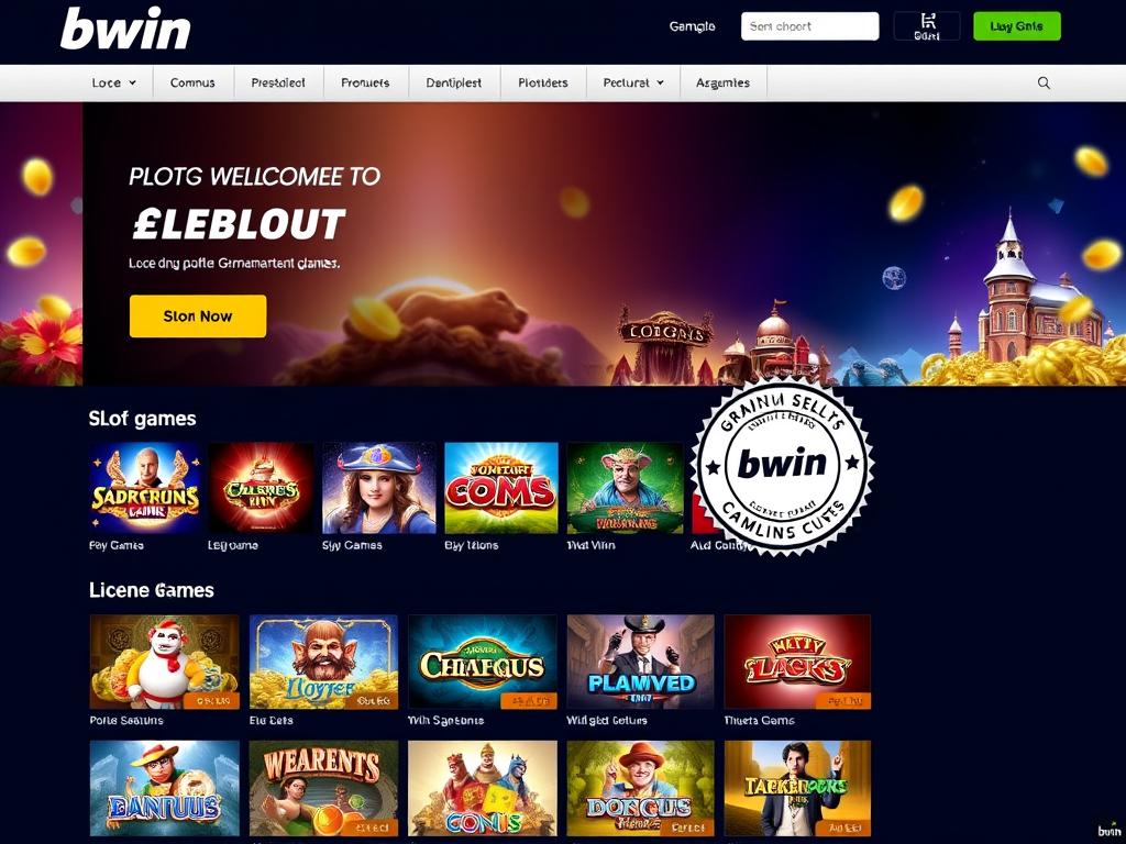 bwin Casino Webseite mit Spielauswahl und GGL-Lizenz für vertrauenswürdige Casinos mit deutscher Lizenz bwin Casino Webseite mit Spielauswahl und GGL-Lizenz für vertrauenswürdige Casinos mit deutscher Lizenz